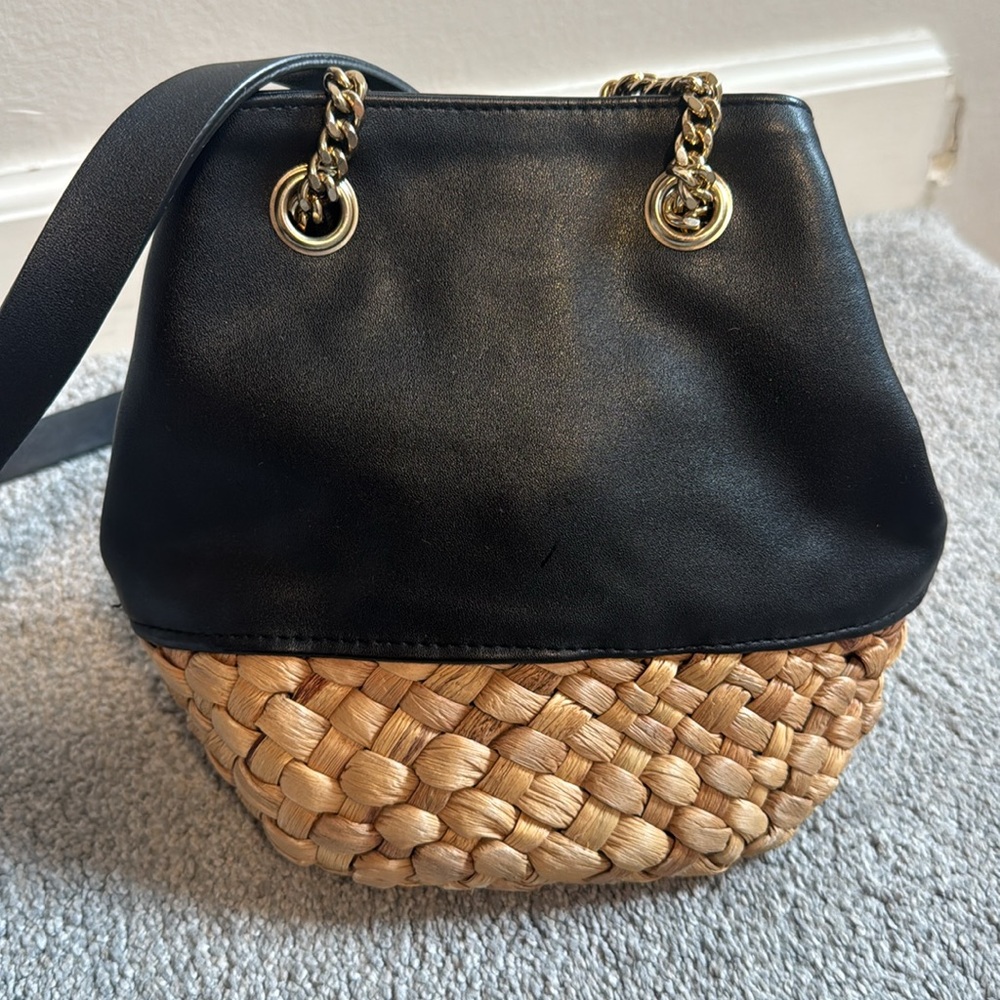 Mini Zara Basket Bag.
